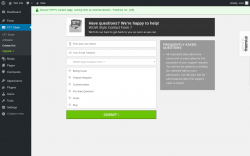 Page screenshot: CF7 Styler → Contact Us