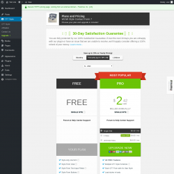Page screenshot: CF7 Styler → Upgrade  ➤