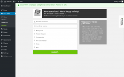 Page screenshot: CF7 Styler → Contact Us