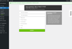 Page screenshot: CF7 Styler → Contact Us