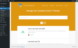 Page screenshot: CF7 Styler