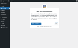 Page screenshot: CF7 Styler ‹ Test site — WordPress