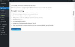 Page screenshot: CF7 Styler → Affiliation