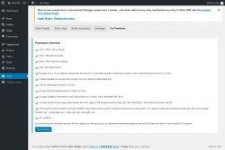 Page screenshot: Zoho → Go Premium