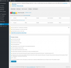 Page screenshot: Zoho → Zoho Accounts
