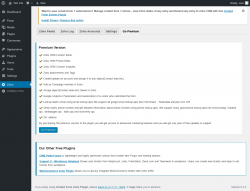 Page screenshot: Zoho → Go Premium