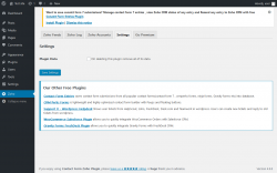 Page screenshot: Zoho → Settings