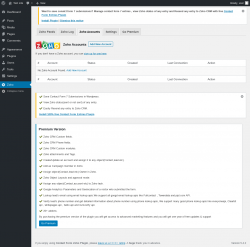 Page screenshot: Zoho → Zoho Accounts