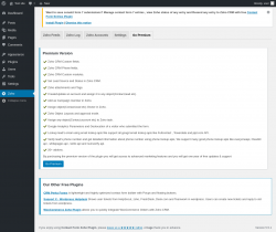 Page screenshot: Zoho → Go Premium
