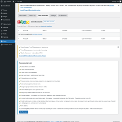 Page screenshot: Zoho → Zoho Accounts