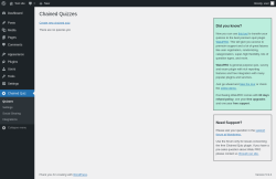 Page screenshot: Chained Quiz