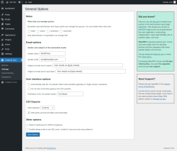 Page screenshot: Chained Quiz → Settings
