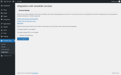 Page screenshot: Chained Quiz → Integrations