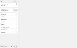Page screenshot: Charitable → Customize