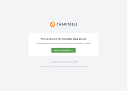 Page screenshot: Charitable → Donations
