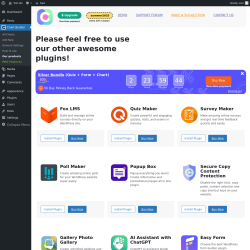 Page screenshot: Chart Builder → Our products
