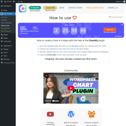 Page screenshot: Chart Builder → How to use