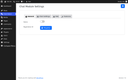 Page screenshot: Chat Modul