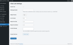 Page screenshot: Chat Link
