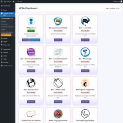 Page screenshot: ChatBot WPBot Lite