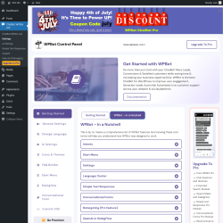 Page screenshot: ChatBot WPBot Lite → Settings → WPBot – In a Nutshell