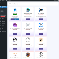 Page screenshot: ChatBot WPBot Lite