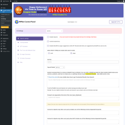 Page screenshot: ChatBot WPBot Lite → AI Settings