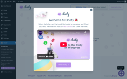 Page screenshot: Dashboard &lsaquo; Test site &mdash; WordPress
