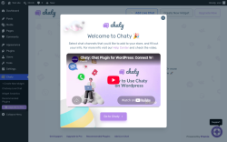 Page screenshot: Chaty
