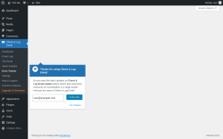 Page screenshot: Check & Log Email → Error Tracker
