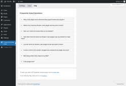 Page screenshot: Check for Broken Links &rarr; Help