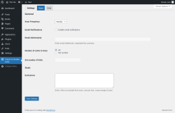 Page screenshot: Check for Broken Links