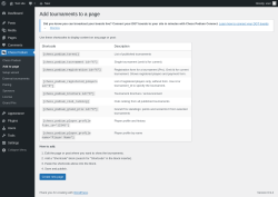 Page screenshot: Chess Podium &rarr; Add to page
