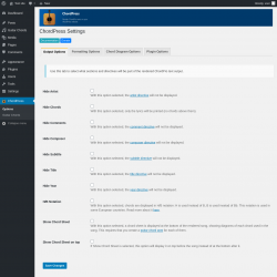 Page screenshot: ChordPress