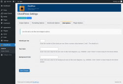 Page screenshot: ChordPress → jTab Options