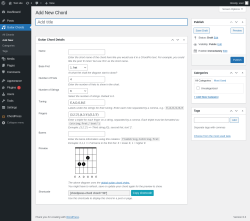 Page screenshot: Guitar Chords → Add New