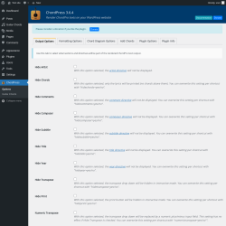 Page screenshot: ChordPress