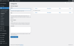 Page screenshot: Clasify Classified → Categories