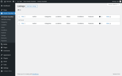 Page screenshot: Clasify Classified
