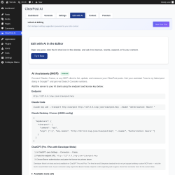 Page screenshot: ClearPost AI &rarr; 
				Edit with AI			