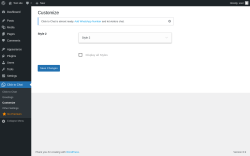 Page screenshot: Click to Chat &rarr; Customize
