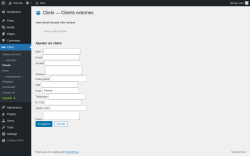 Page screenshot: Clielo &rarr; Clients