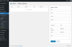 Page screenshot: Clielo &rarr; Clients
