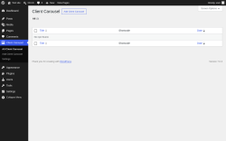 Page screenshot: Client Carousel