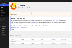 Page screenshot: Clients