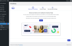 Page screenshot: Cloudinary 