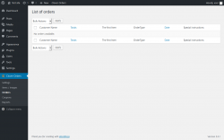 Page screenshot: Clover Orders &rarr; Orders