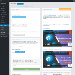 Page screenshot: CM Answers → User Guide