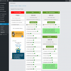 Page screenshot: CM Answers → Upgrade ➤