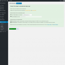 Page screenshot: CM Answers → Settings